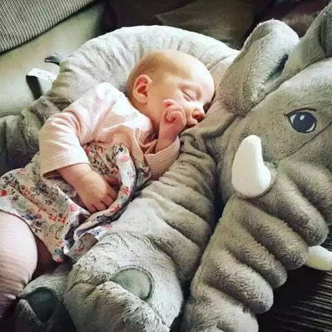 Baby Elephant Plush Pillow - My Little Fresh