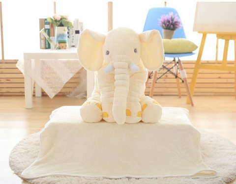 Baby Elephant Plush Pillow - My Little Fresh