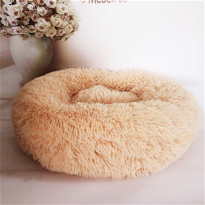 Donut Faux Fur Pet Bed - My Little Fresh