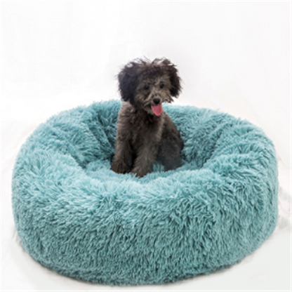 Donut Faux Fur Pet Bed - My Little Fresh