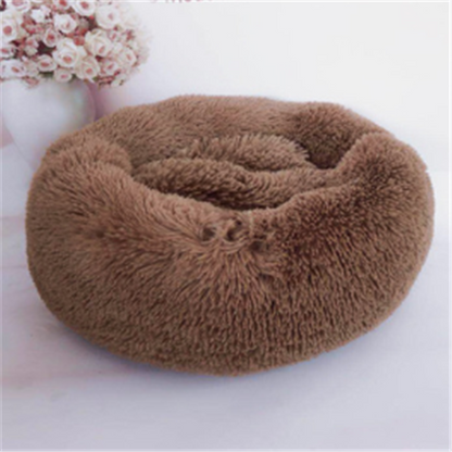 Donut Faux Fur Pet Bed - My Little Fresh