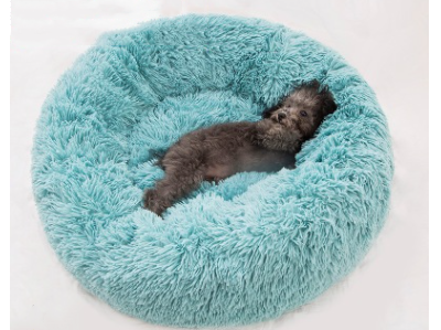 Donut Faux Fur Pet Bed - My Little Fresh