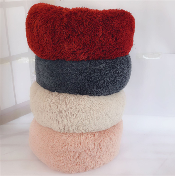 Donut Faux Fur Pet Bed - My Little Fresh