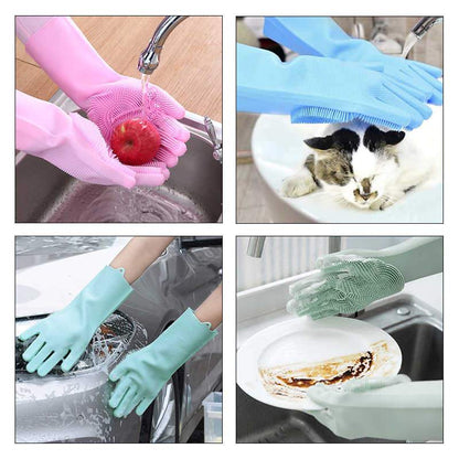 Silicone Dishwashing Gloves - My Little Fresh