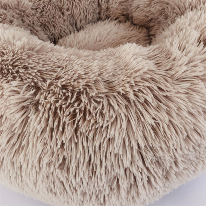 Donut Faux Fur Pet Bed - My Little Fresh