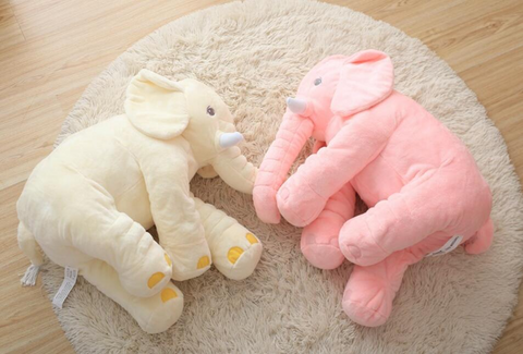 Baby Elephant Plush Pillow - My Little Fresh