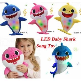 Baby Shark Singing Glow Doll - My Little Fresh