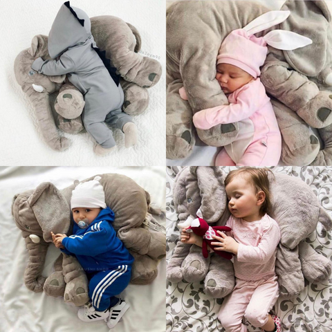 Baby Elephant Plush Pillow - My Little Fresh