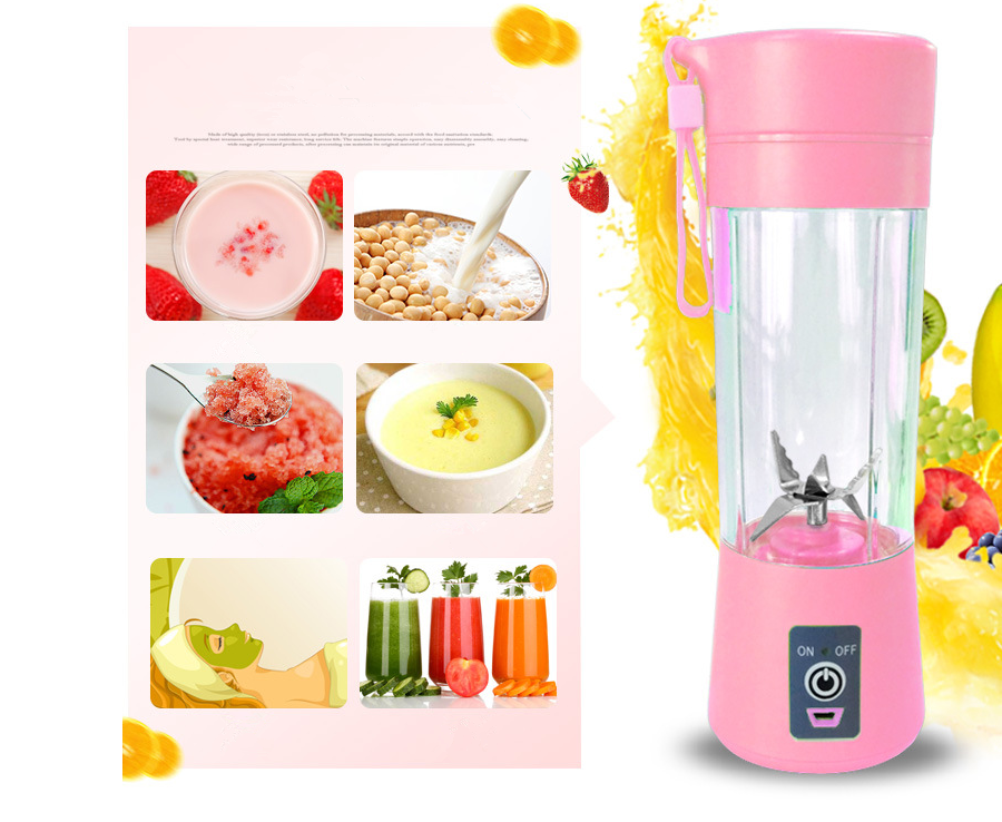 Portable USB Smoothie Juice Blender - My Little Fresh