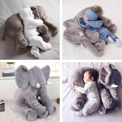 Baby Elephant Plush Pillow - My Little Fresh