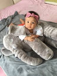 Baby Elephant Plush Pillow - My Little Fresh