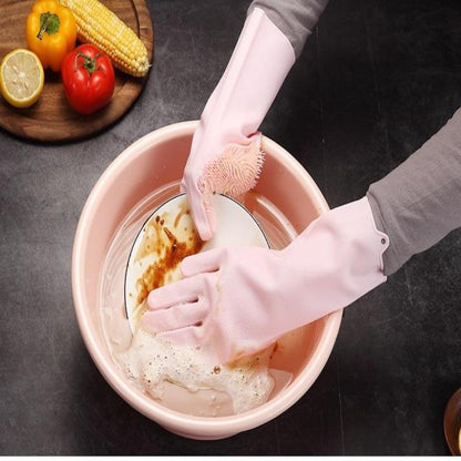 Silicone Dishwashing Gloves - My Little Fresh