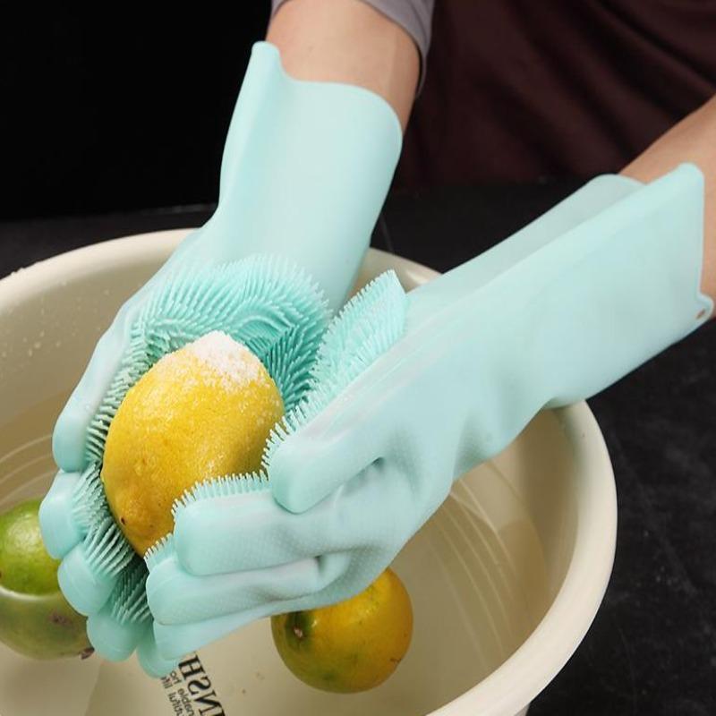 Silicone Dishwashing Gloves - My Little Fresh