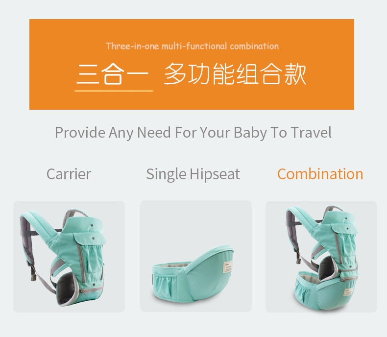 Ergonomic Baby Carrier Backpack - My Little Fresh