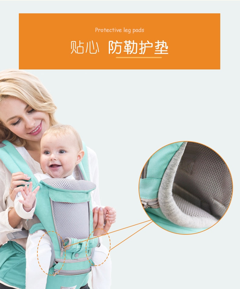 Ergonomic Baby Carrier Backpack - My Little Fresh