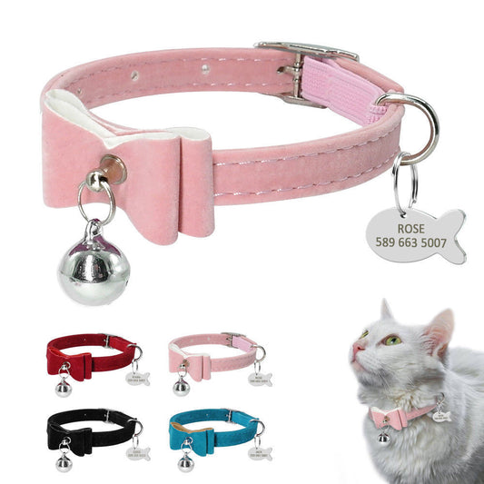 Personalized Cat Bell Collar - My Little Fresh