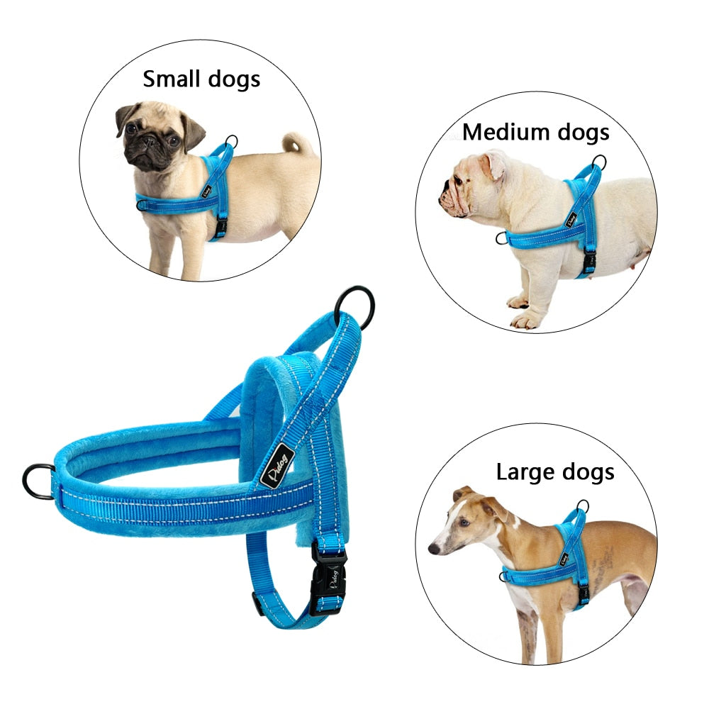 No Pull Reflective Dog Harness - My Little Fresh