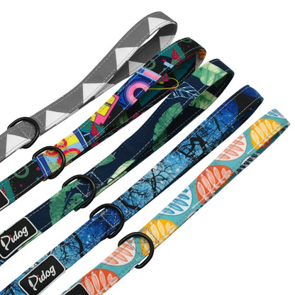 Nylon Printed Dog Leash - My Little Fresh