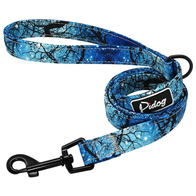 Nylon Printed Dog Leash - My Little Fresh