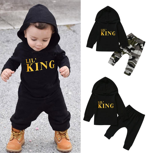 King Hoodie Set - My Little Fresh