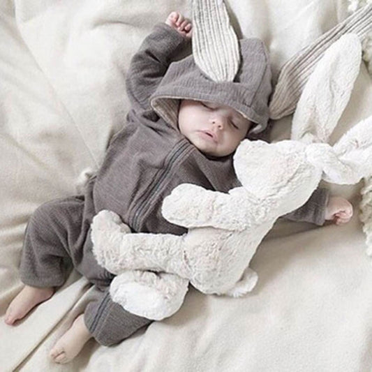 Bunny Hoodie Romper - My Little Fresh