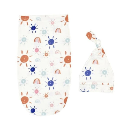 Baby Swaddle with Knotted Cap - My Little Fresh