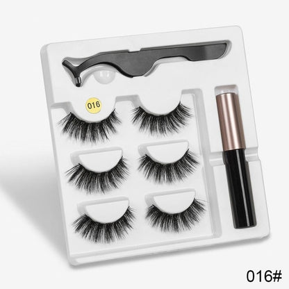 3 Pairs Magnetic Eyelashes Set - My Little Fresh