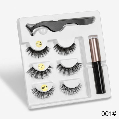 3 Pairs Magnetic Eyelashes Set - My Little Fresh