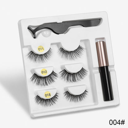 3 Pairs Magnetic Eyelashes Set - My Little Fresh