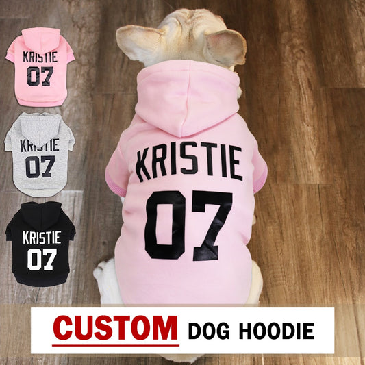 Personalized Dog Hoodie - My Little Fresh