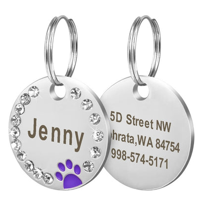 Custom Engraved Dog Tag - My Little Fresh