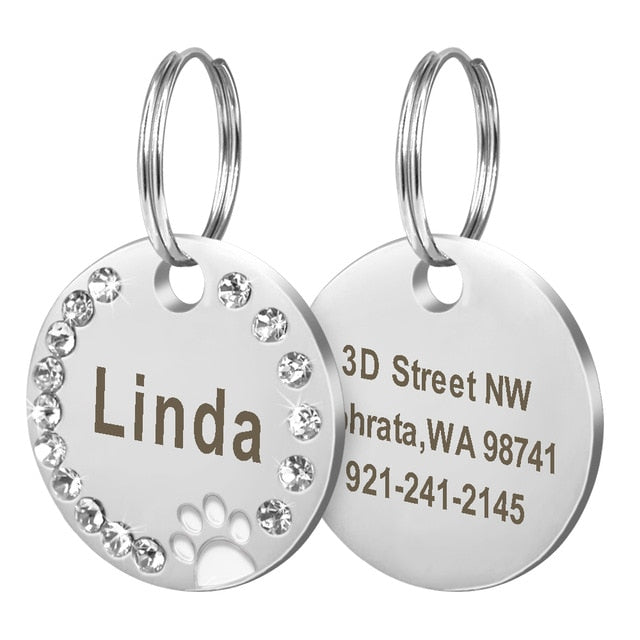 Custom Engraved Dog Tag - My Little Fresh