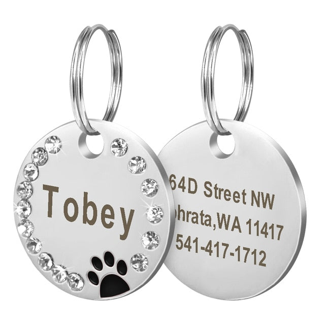 Custom Engraved Dog Tag - My Little Fresh