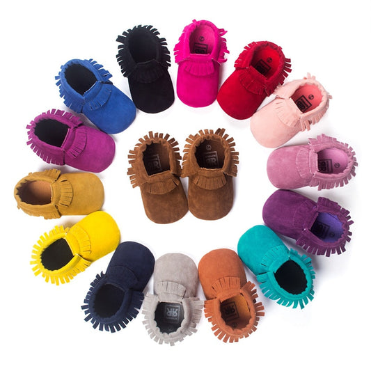 Baby Fringe Shoe Moccasins - My Little Fresh