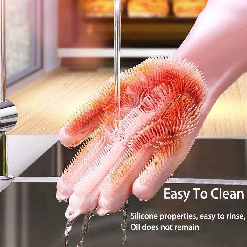 Silicone Dishwashing Gloves - My Little Fresh