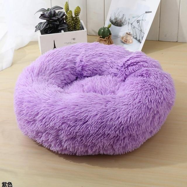 Donut Faux Fur Pet Bed - My Little Fresh