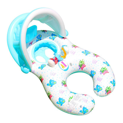 Mother Baby Sunshade Swimming Float - My Little Fresh