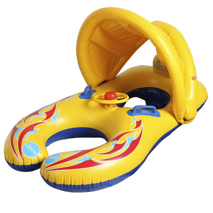 Mother Baby Sunshade Swimming Float - My Little Fresh