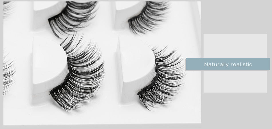 3 Pairs Magnetic Eyelashes Set - My Little Fresh