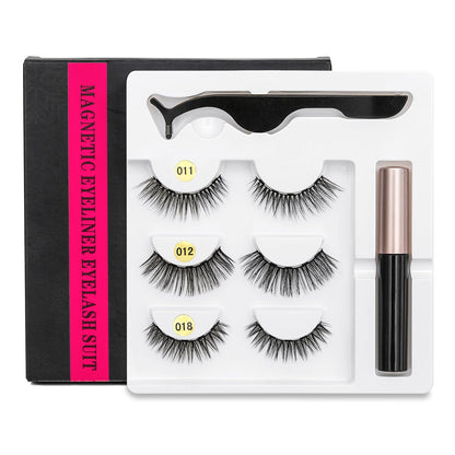 3 Pairs Magnetic Eyelashes Set - My Little Fresh