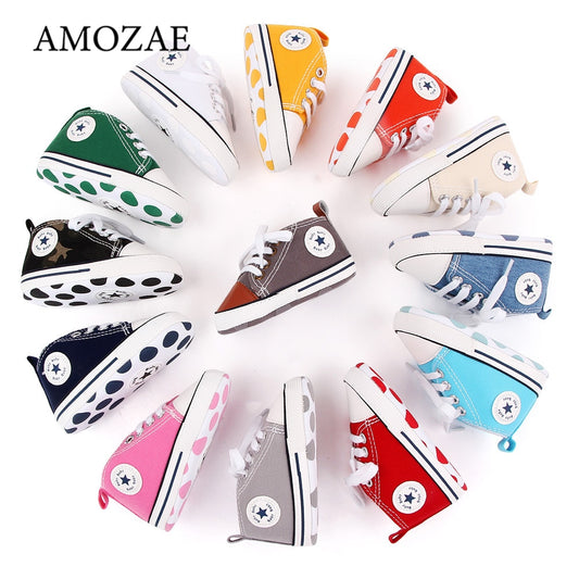 Baby Canvas Sneaker Shoes - My Little Fresh