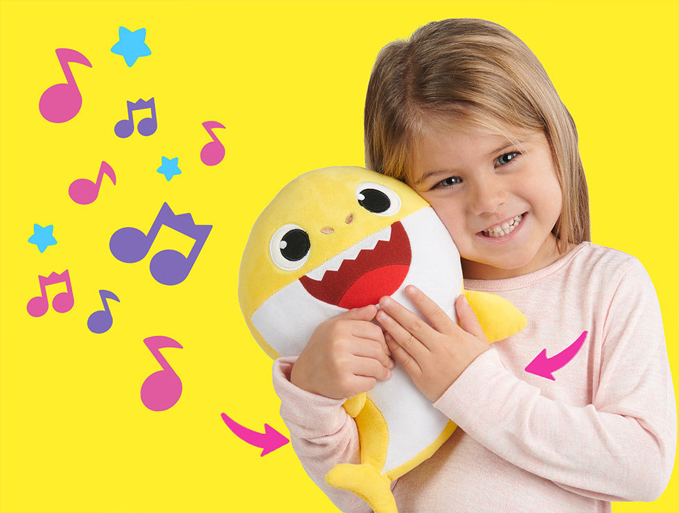 Baby Shark Singing Glow Doll - My Little Fresh